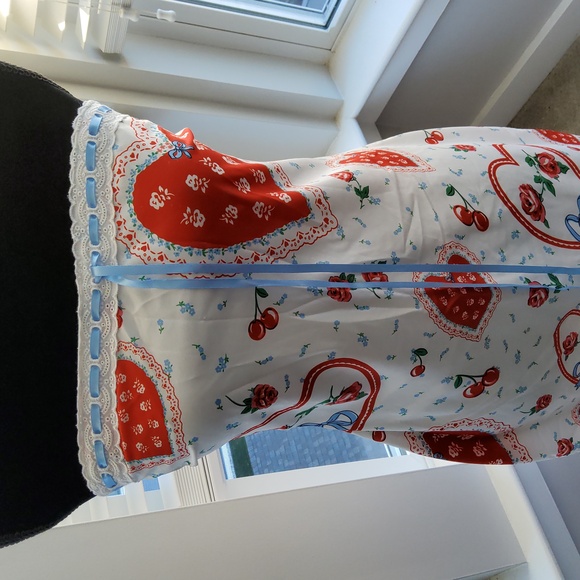 🍋**1 XS Left!!**For Love and Lemons Daisy Mae Strapless Midi Dress - Picture 8 of 16